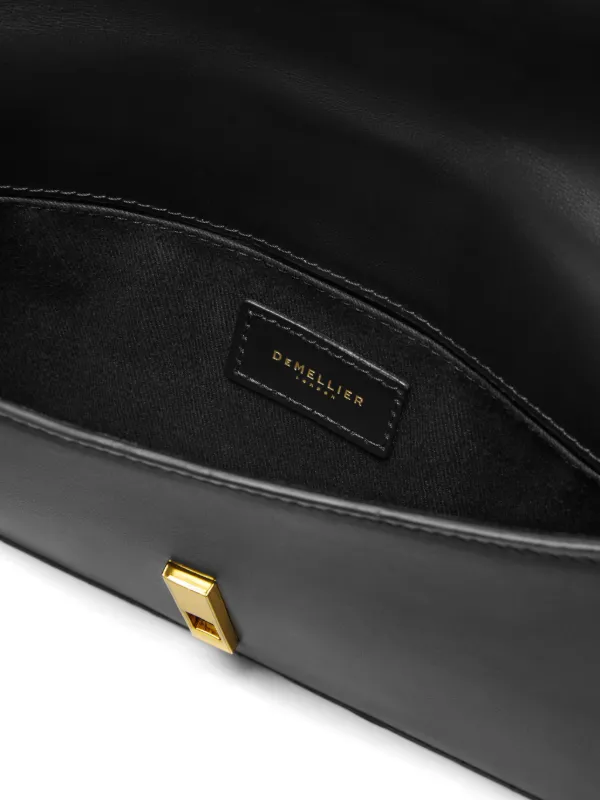 DeMellier The Tokyo Leather Clutch | Black | FARFETCH