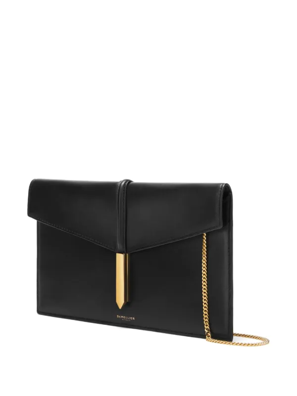 DeMellier The Tokyo Leather Clutch | Black | FARFETCH