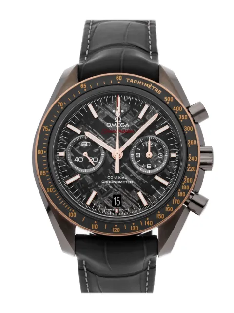 OMEGA reloj Speedmaster Meteorite 'Dark Side of the Moon' Chronograph de 44mm 2019 pre-owned