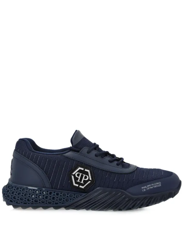 Philipp Plein Runner Hexagon Sneakers Blue FARFETCH AO