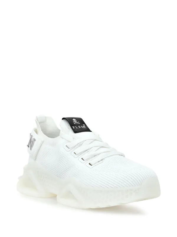 Philipp Plein Runner Iconic Sneakers | White | FARFETCH