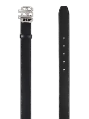 フィリッププレイン スカルバックル ゴールド レザーベルト ストーン ブラック LUXE BELT CRYSTAL Black x Silver 黒 ブラック シルバー ライン