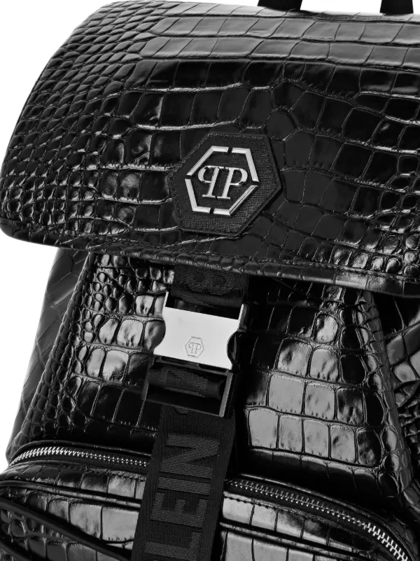 PHILIPP PLEIN 本革バッグ 新品(小キズあり) Luxury bag - Black