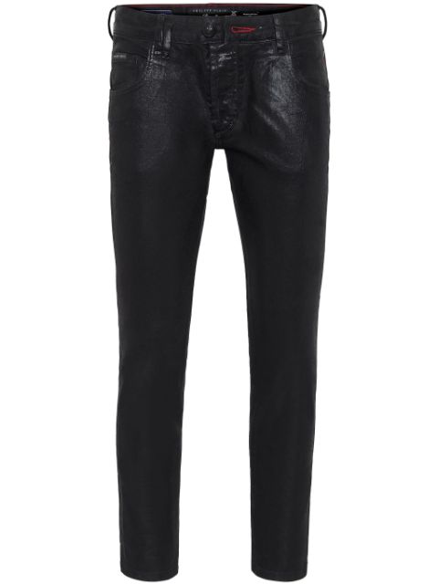 Philipp Plein Skull mid-rise skinny jeans Men