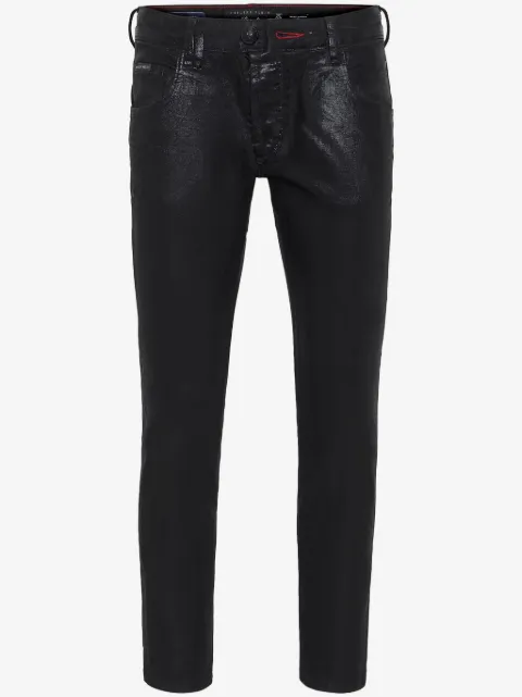 Philipp Plein Skull mid-rise skinny jeans