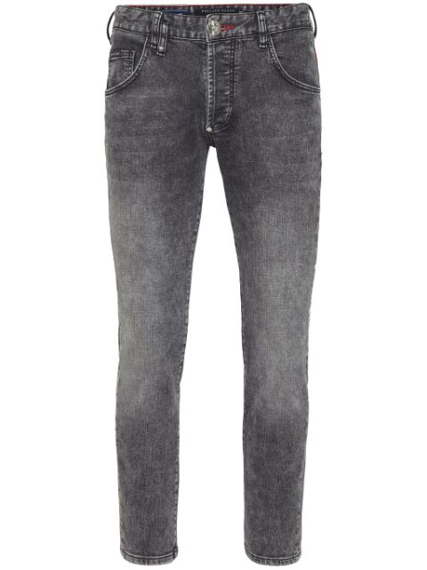 Philipp Plein Skull mid-rise skinny jeans Men