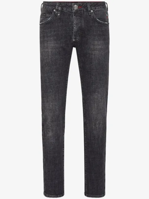 Philipp Plein jean droit à taille basse