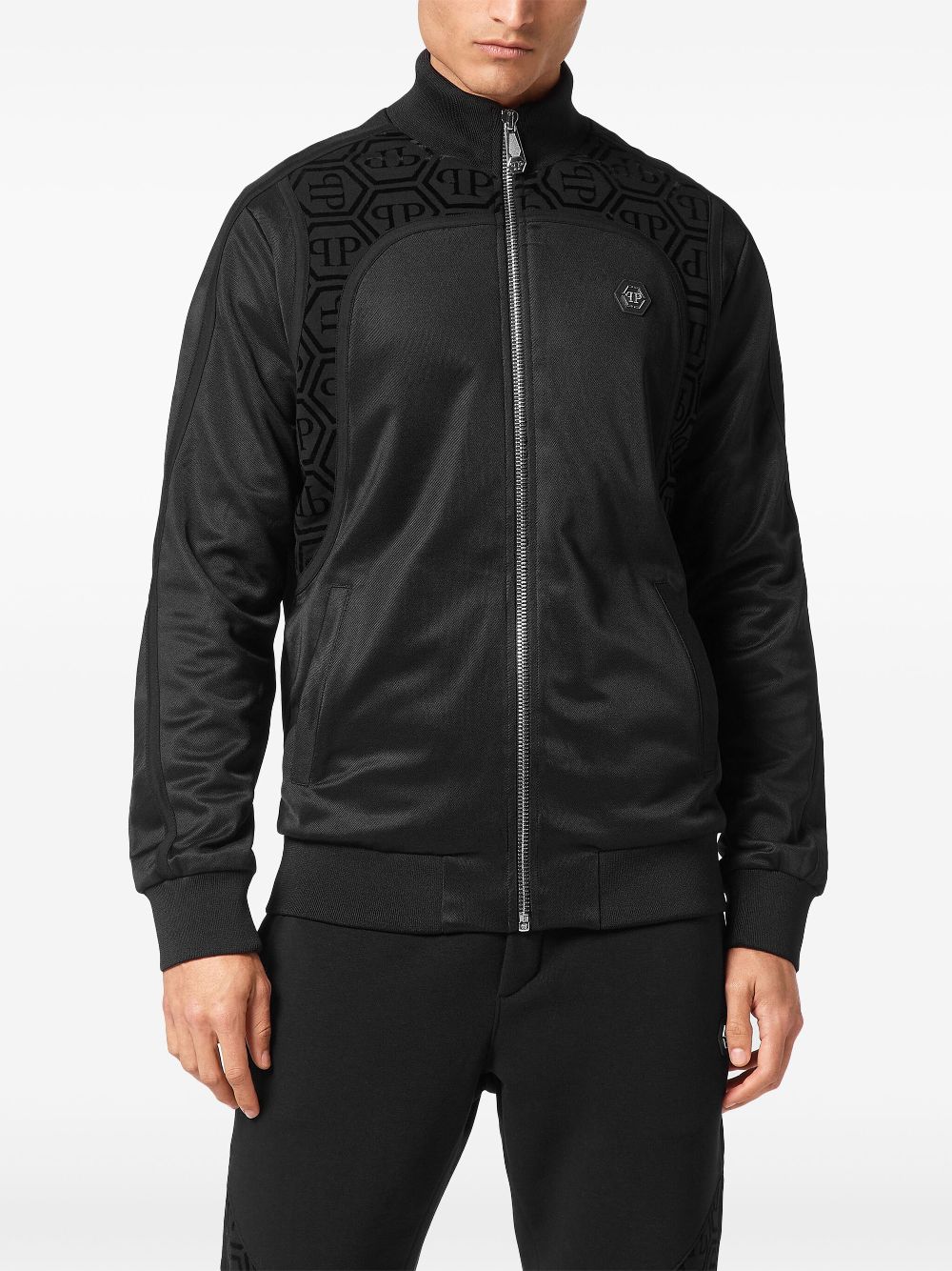 Philipp Plein monogram track jacket Men