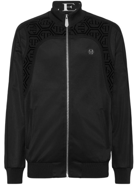 Philipp Plein monogram track jacket Men