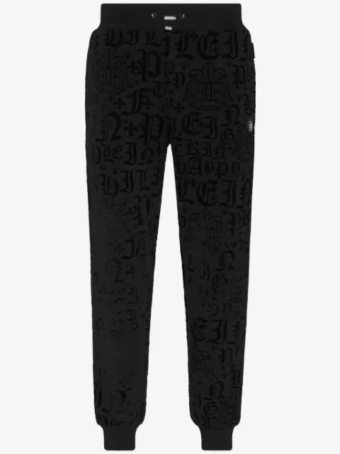 Philipp Plein pants con cordones en la pretina