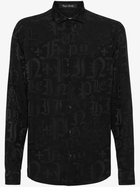 Philipp Plein Gothic Plein-print shirt