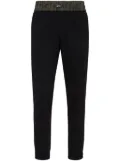 Philipp Plein camouflage-print track pants - Black