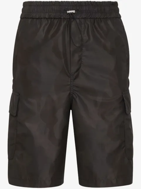 Philipp Plein drawstring cargo shorts