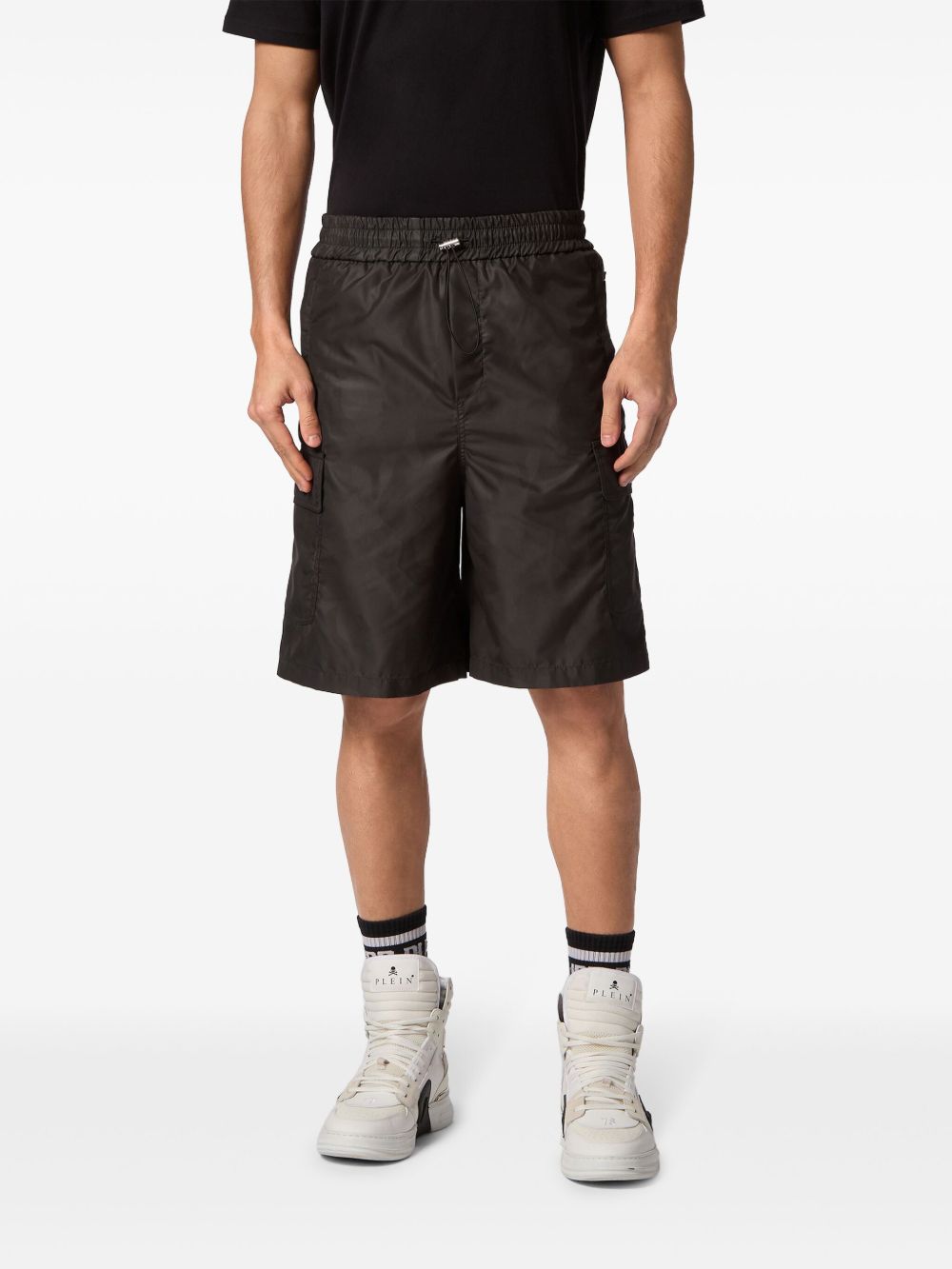 Philipp Plein drawstring cargo shorts Men