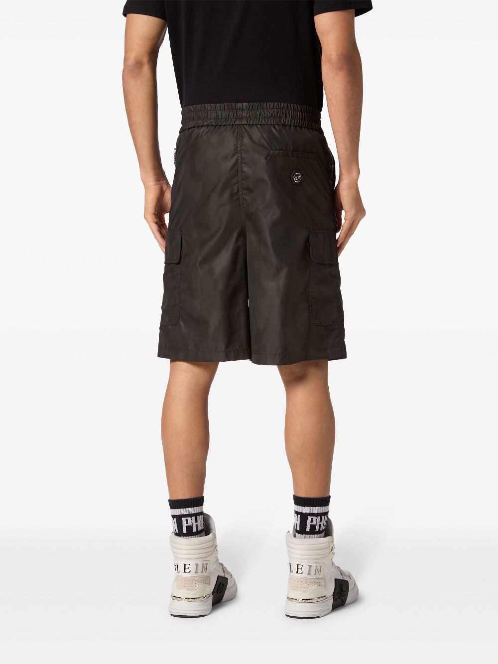 Philipp Plein drawstring cargo shorts Men