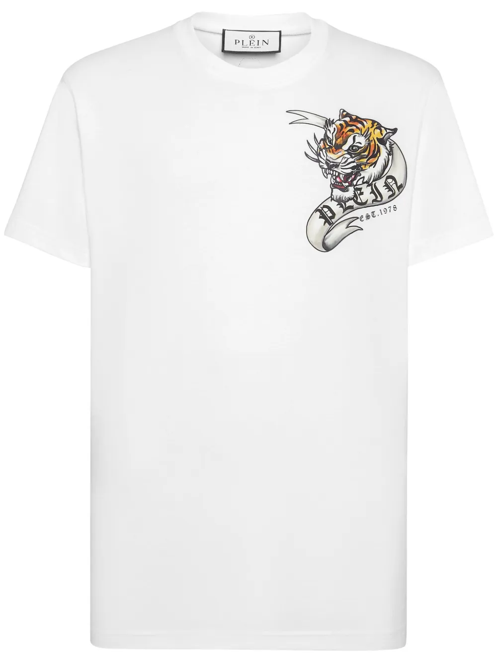 Philipp Plein T-shirt met print Wit