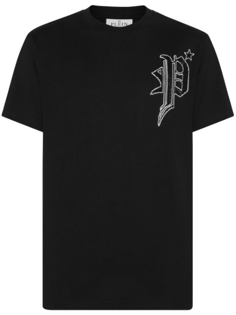 Philipp Plein Tattoo rhinestone-embellished T-shirt Men