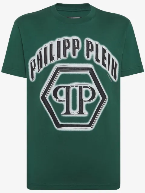 Philipp Plein logo-print cotton T-shirt