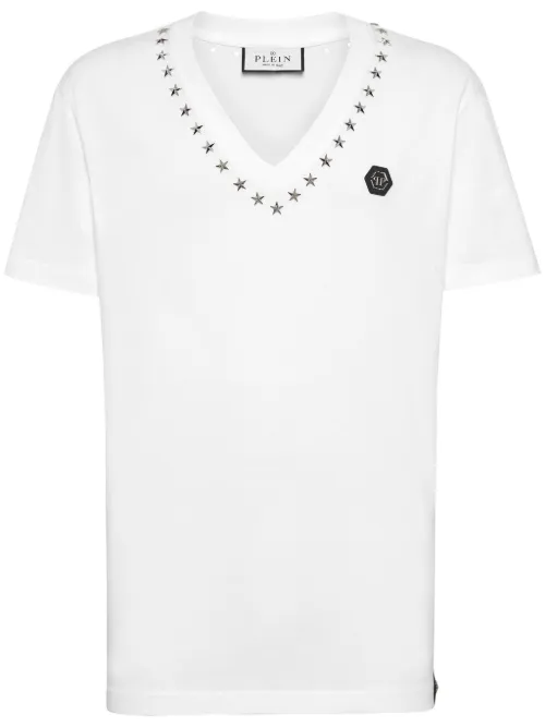 T-shirt à étoiles métalliques - Philipp Plein - Modalova