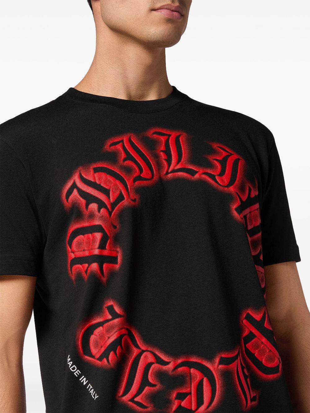 Philipp Plein Gothic Plein cotton T-shirt Men