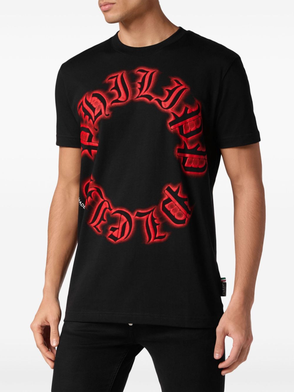 Philipp Plein Gothic Plein cotton T-shirt Men