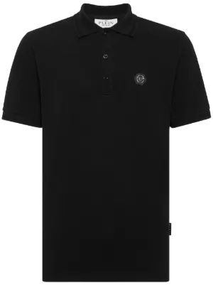 Moncler ロゴ ポロシャツ | ブラック | FARFETCH JP