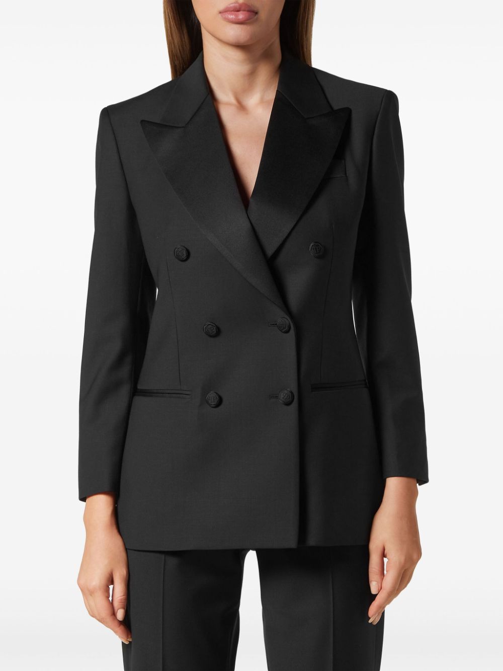 Philipp Plein peak-lapels double-breasted blazer Women