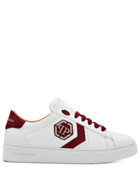 Philipp Plein Lo-Top leather sneakers Men