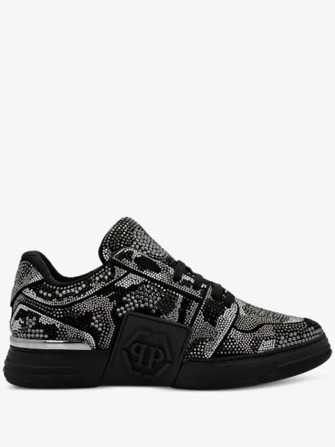 Philipp Plein baskets Royal Street à logo embossé