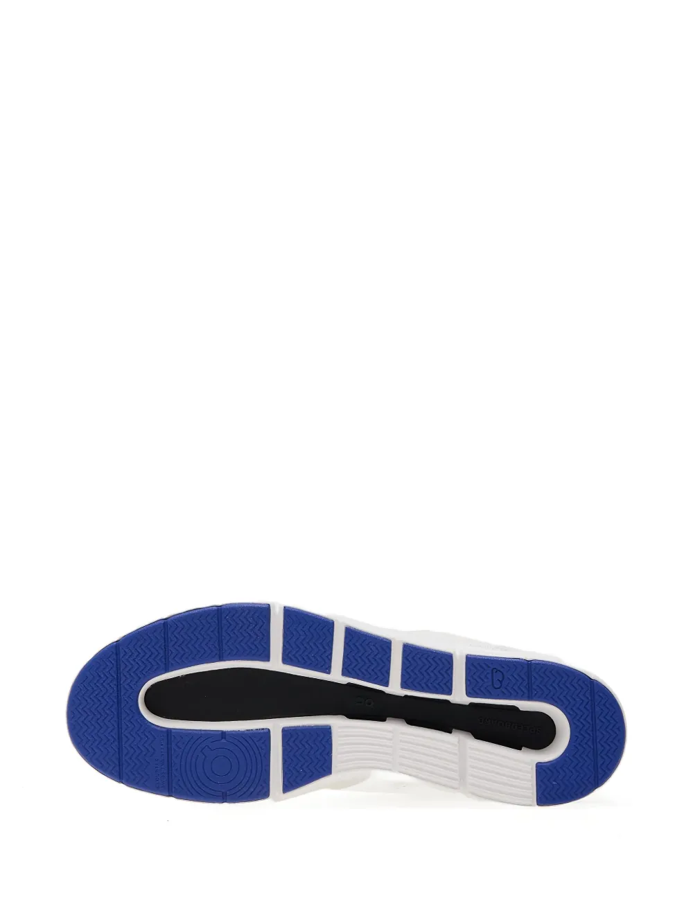 On Running Sneakers met mesh vlakken Wit