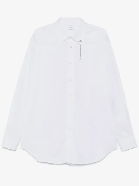 Alexander McQueen cross-bar chain shirt