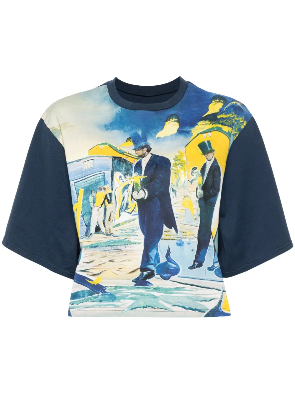 Undercover T-shirt met grafische print Blauw