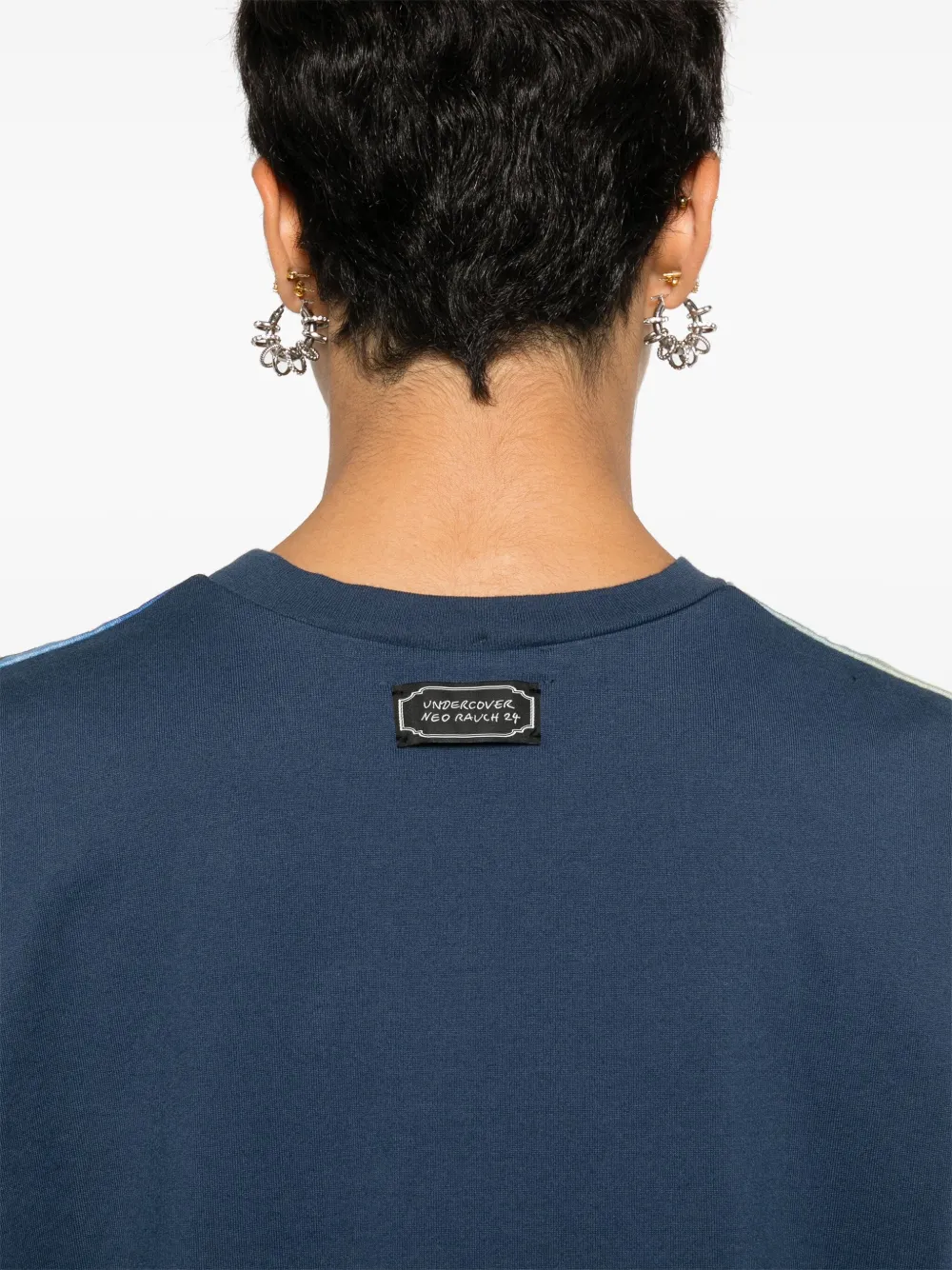 Undercover T-shirt met grafische print Blauw