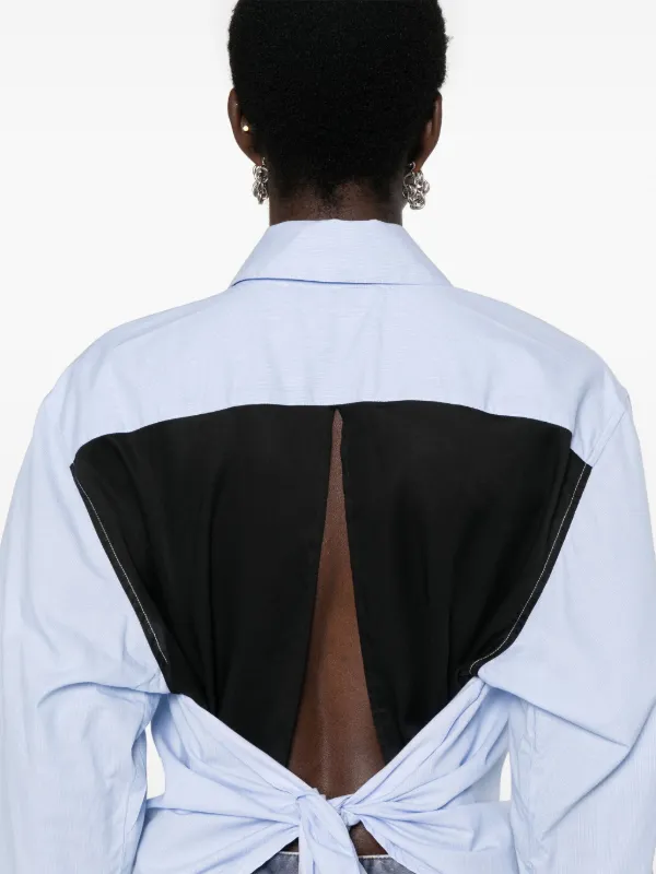 OUR LEGACY ストライプ シャツ | ブルー | FARFETCH JP
