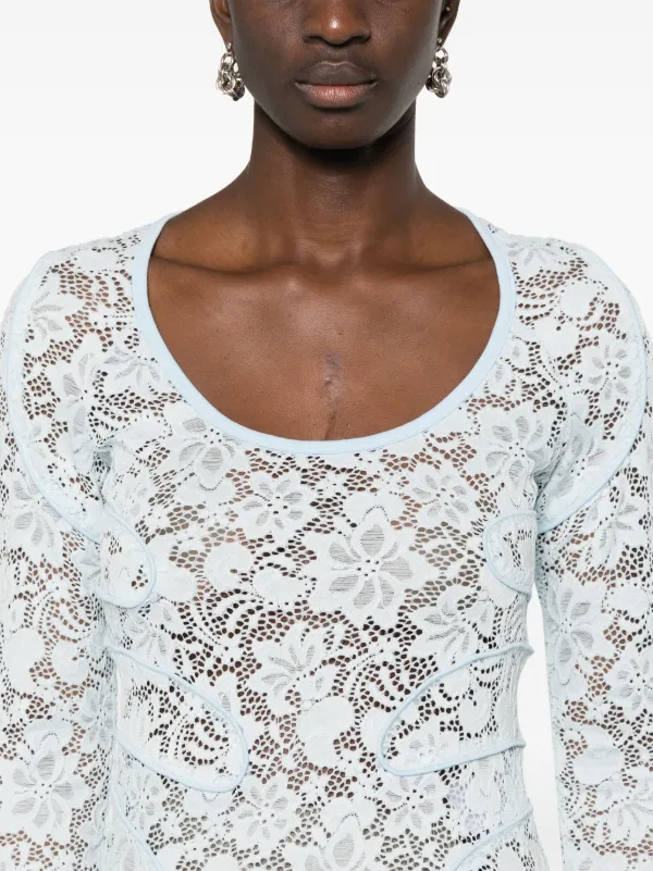 ECKHAUS LATTA レースシャツ ECKHAUS LATTA レースシャツ