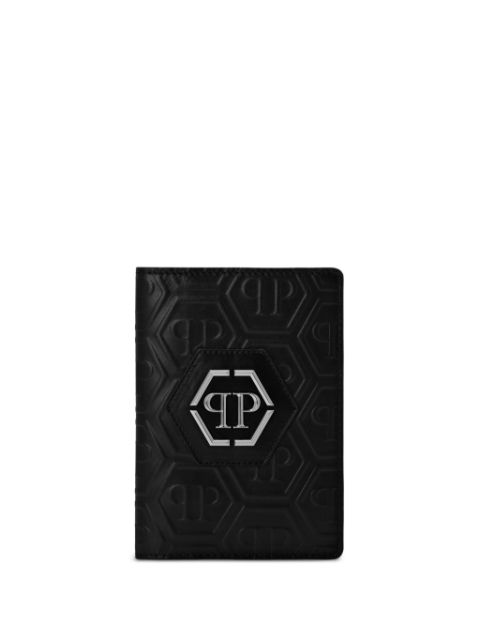 Philipp Plein logo-plaque passport cover Men