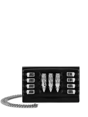 Philipp Plein スローガン クラッチバッグ Philipp Plein スローガン クラッチバッグ | グリーン | FARFETCH JP