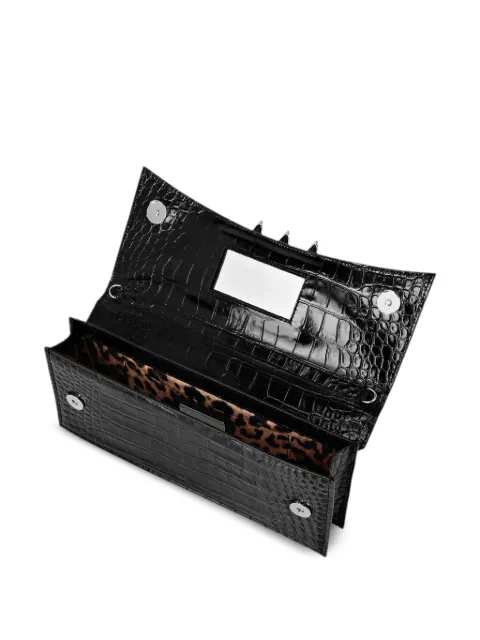 Philipp Plein mini calf-leather clutch FADAWBA2002PLE010N - 2