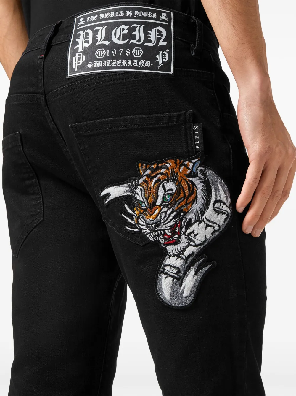 Philipp Plein Skinny jeans Zwart