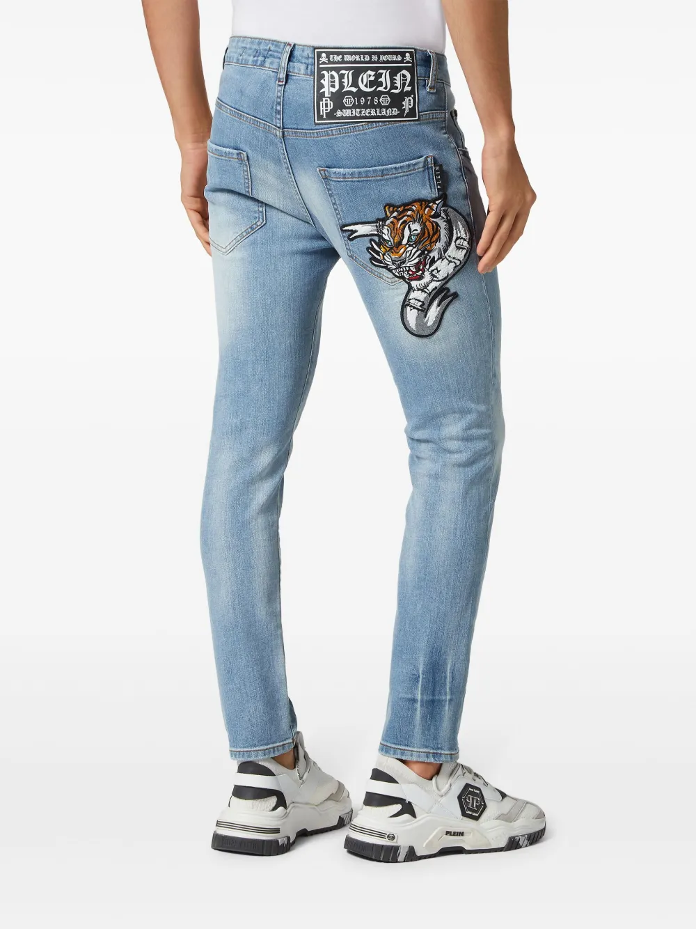 Philipp Plein Skinny jeans Blauw