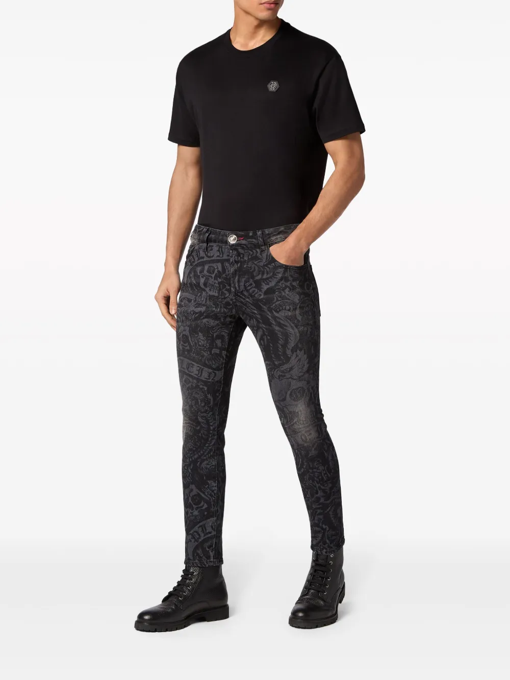 philippplein Philipp Plein Skinny jeans - Zwart