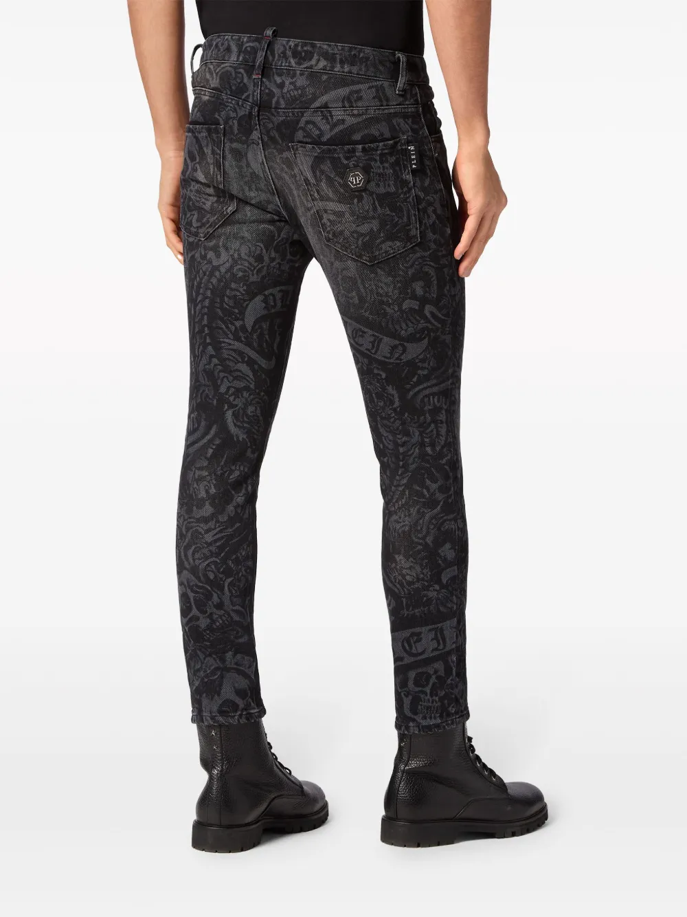 Philipp Plein Skinny jeans Zwart