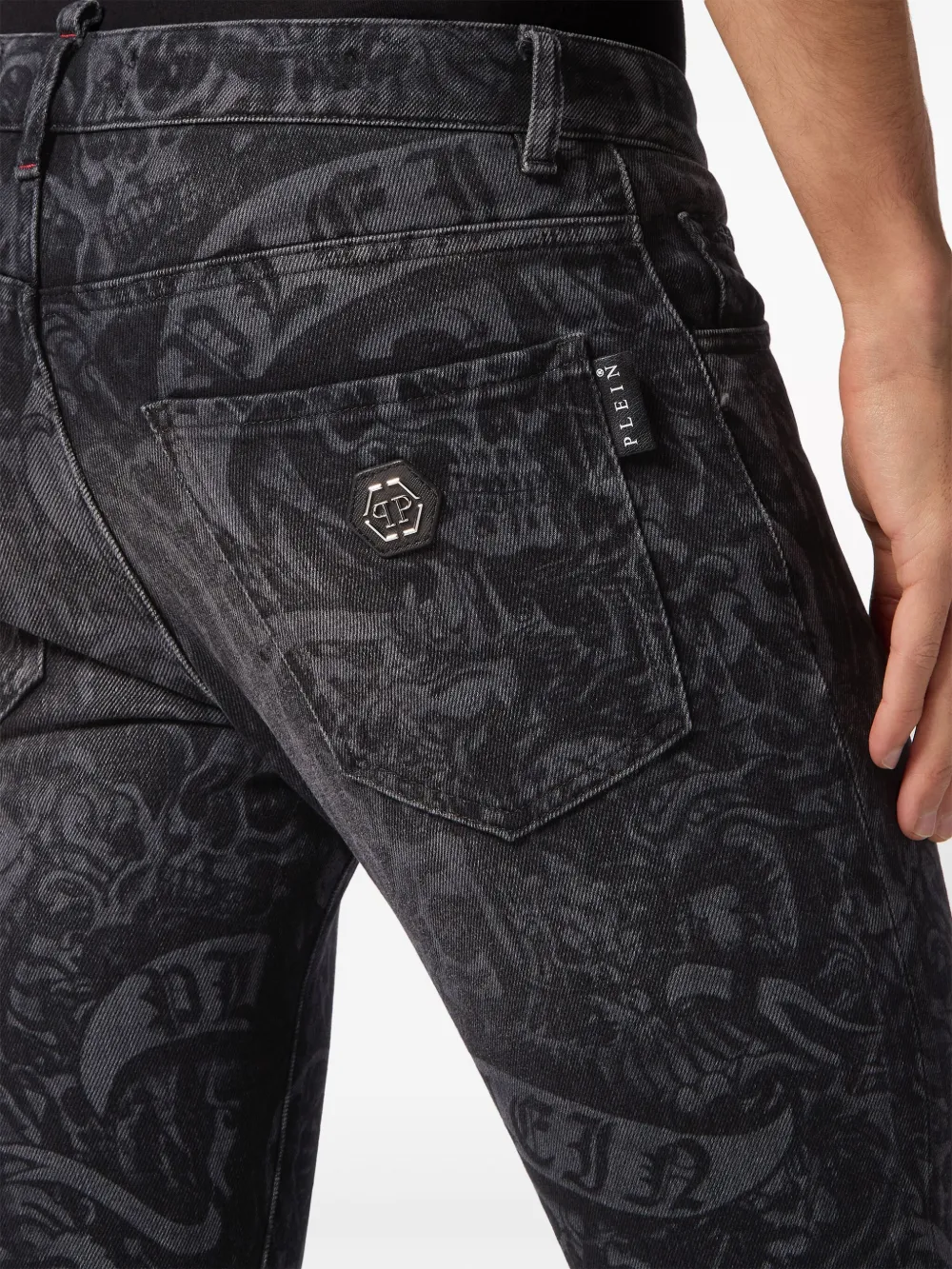Philipp Plein Skinny jeans Zwart
