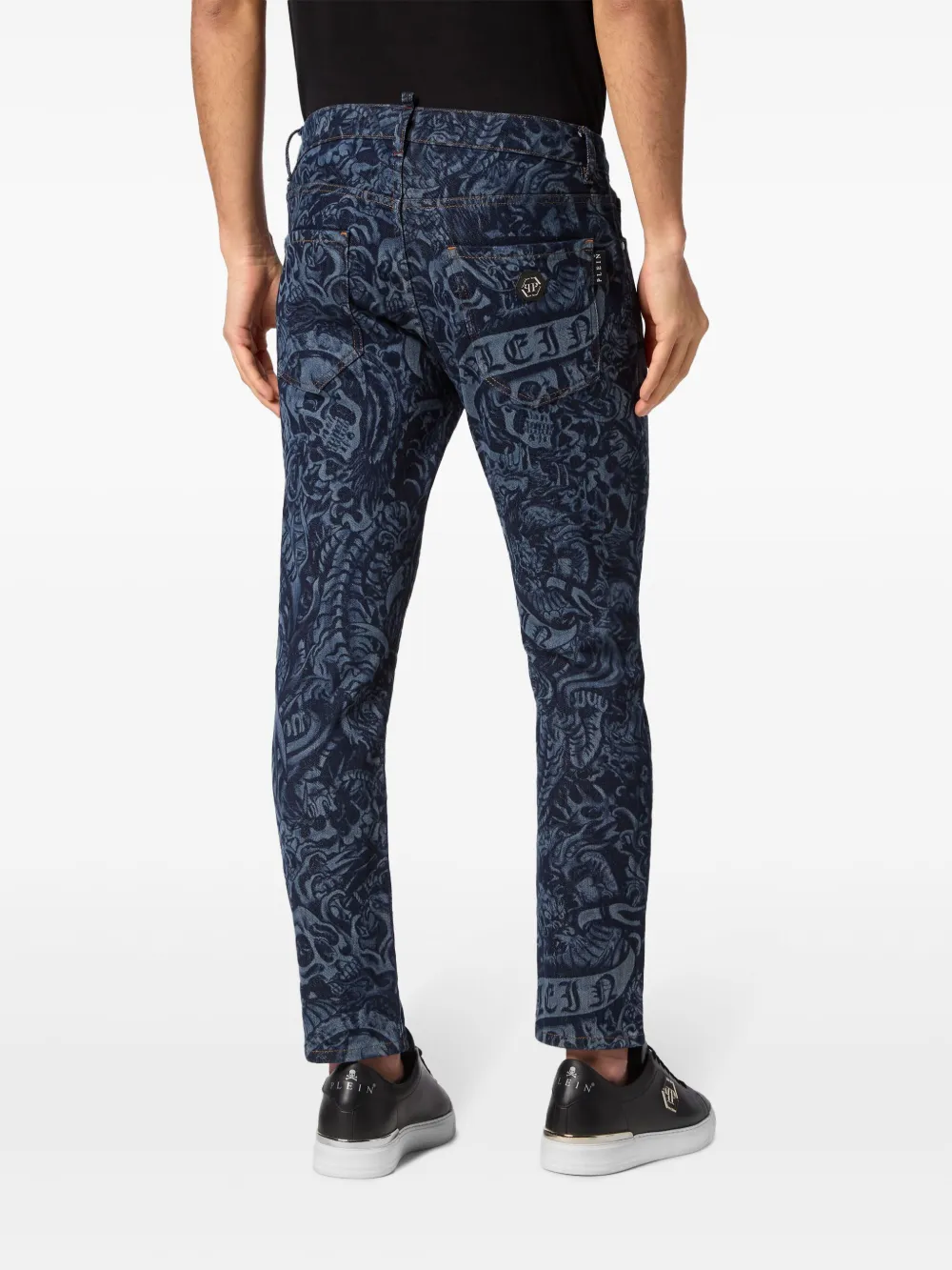 Philipp Plein Jeans skinny con stampa | Abbigliamento | Image 4