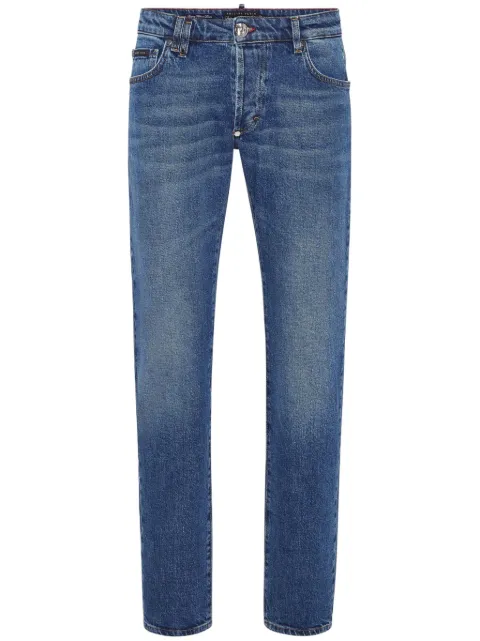 Philipp Plein Tattoo Super straight-cut jeans