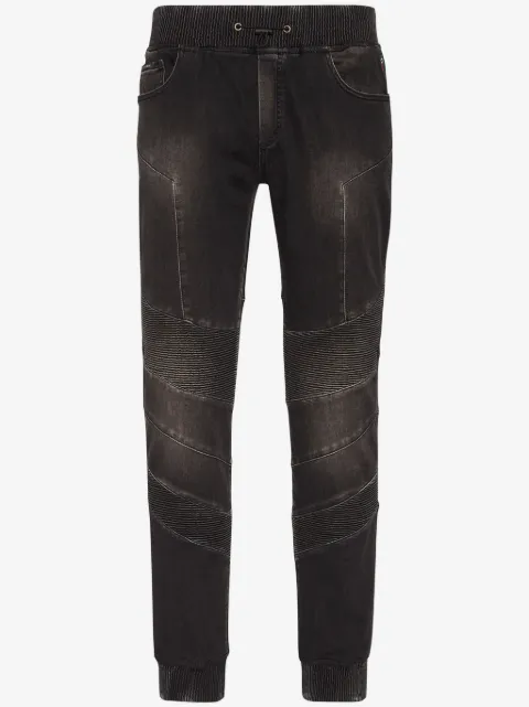 Philipp Plein jeans con aplique del logo
