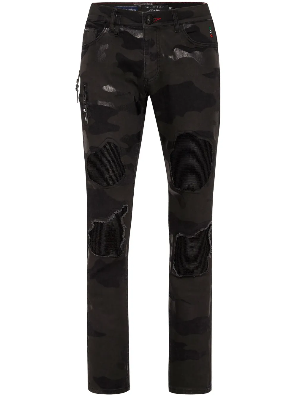 Philipp Plein camouflage print Skinny Jeans Farfetch
