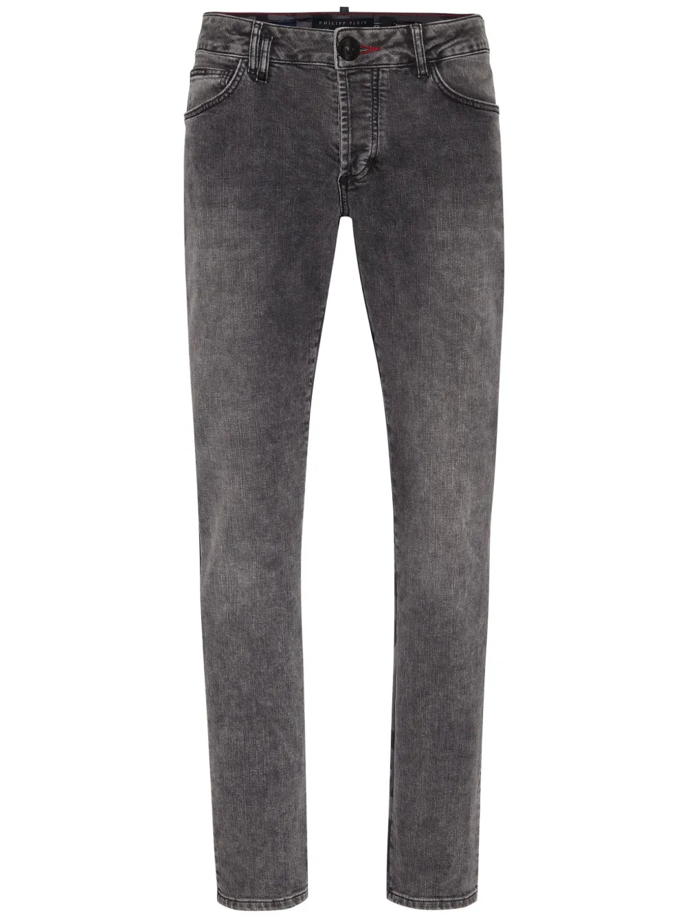 Philipp Plein Skinny jeans met camouflageprint Grijs