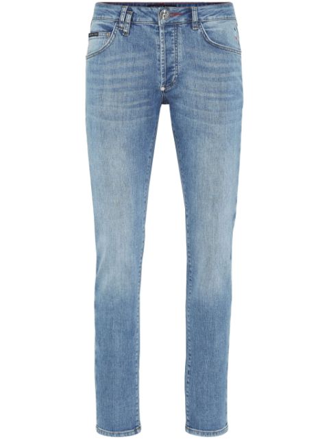 Philipp Plein skull-print jeans Men