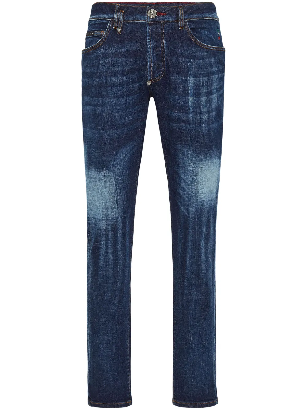 Philipp Plein Skull slim-cut jeans | Blue | Image 1